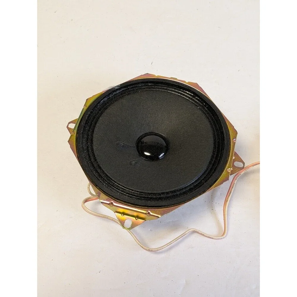 Sony 1-529-185-11 Home Speakers Pair 4.5W 6Ω Wired 1.0Ch Gold Black Metal
